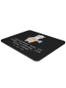 Mr. & Mrs. Panda Mousepad Auszubildender mit Spruch in Schwarz