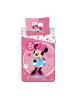 Disney Minnie Mouse Kuschelige Bettwäsche Polyester, 140x200 cm & 70x90 cm in Mehrfarbig