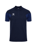 Hummel Polo Hemd mit sportlichem Design in Blau