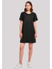 F4NT4STIC T-Shirt Kleid Red Hearts Bestickt in schwarz