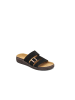 Blundstone Sandale "2698 Black Suede (Aerocork Sandal)" in Schwarz