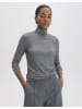 someday. Rollkragenshirt mit Rippstruktur in Featherstone Melange