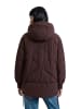 Marc O'Polo DENIM Lange Kapuzen-Steppjacke relaxed in Espresso Brown