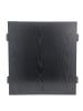 React Dartscheibe Schrank in Schwarz 52.5x9x55cm
