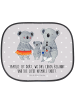 Mr. & Mrs. Panda sonnenschutz Koala Familie mit Spruch in Grau Pastell