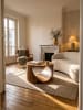 KADIMA DESIGN Couchtisch Massivholz, handgefertigt, fertig montiert, Modern