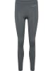 Hummel Hummel Leggings Hmlmt Multisport Damen Atmungsaktiv Schnelltrocknend Nahtlosen in QUIET SHADE