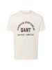 Gant T-Shirt in ecru
