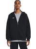 Under Armour Sweatjacke "Ua Rival Fleece Fz Hoodie" in Schwarz