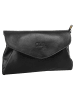 Cluty Abendtasche echt Leder in schwarz