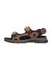 WALDLÄUFER Trekkingsandalen in Braun