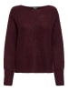 ONLY Strickpullover in Mauve Wine