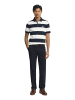 Polo Club Poloshirt in Blau-Ecru