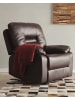 Beliani Fernsehsessel BERGEN in Braun - (W) 85 x (H) 101 x (L) 74 cm