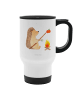 Mr. & Mrs. Panda Teebecher To Go Igel Grillen ohne Spruch in Weiß