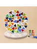 ARTNANAS 
PVC-Tischset Malen nach Zahlen 6er Set-"Mosaik" 20cm