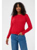 Kaffe Strickpullover KAiris Regular fit in Haute Red Melange