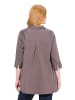 Ulla Popken Hemdbluse in dunkles oliv