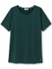 sheego Longshirt in tiefgrün