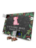 Mr. & Mrs. Panda Adventskalender Axolotl Niedlich mit Spruch in Kreidetafel