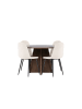 ebuy24 Essgruppe Bootcut (5-teilig) Mocca 110 x 110 cm