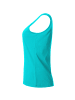 tectake Einfarbiges Damen Top, türkis