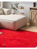 Beliani Shaggy DEMRE in Rot - (W) 140 x (H) 2 x (L) 200 cm