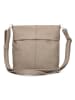 Zwei Mademoiselle.M Schultertasche 25 cm nubuk cappuccino