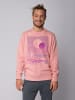 wat? Apparel Sweatshirt Sun and Moon Skyline in Canyon Pink