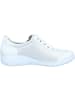 WALDLÄUFER Schnürschuhe in weiss/silber
