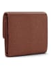 Lazarotti Bologna Leather Geldbörse Leder 12 cm in brown