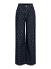 Vila Wide Fit Jeans in Dark Blue Denim
