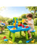 relaxdays Wasserspieltisch "2 Fächer" in Bunt - (B)57 x (H)76 x (T)37 cm