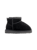 natural world Kinder-Stiefelette aus Leder „Bota Alta Merino“ Schwarz