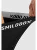 SMILODOX Laufshorts Zeyn in Schwarz