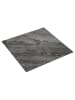 Home Nature Wohnkonzept Vinylboden Selbstklebend in Schwarze Marmor 30.4x30.4x0.127 cm 56 Stück (5 m²)