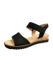 Gabor Comfort Keilsandaletten in Schwarz