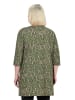 Ulla Popken Longshirt in olivgrau