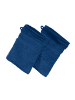 Erwin Müller Frottier Waschhandschuh 2er-Pack Karlsruhe in dunkelblau