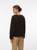 Vero Moda Teddyfell Jacke in Chocolate Torte