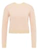 myMo Damen Strickpullover in Beige Rosa