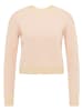 myMo Strickpullover in Beige Rosa