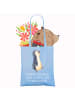 Mr. & Mrs. Panda Schultasche Pinguin mHerzieren mit Spruch in Sky Blue