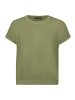 Betty Barclay Lochstrick-Pullover ohne Arm in Oil Green