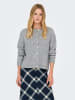 ONLY Strickjacke in Medium Grey Melange