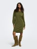 JDY Strickkleid in Dark Olive