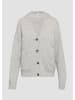 QS Strickjacke in 9400_grau meliert