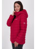 alife and kickin Winterjacke, Anorak, Outdoorjacke, Steppjacke, Kurzjacke RabeaAK A in cranberry