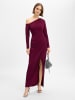 Lipsy Abendkleid in aubergine - 0002