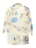 Soaked in Luxury Bluse langarm SLAnaya Oversize fit in Oatmeal Large Flower